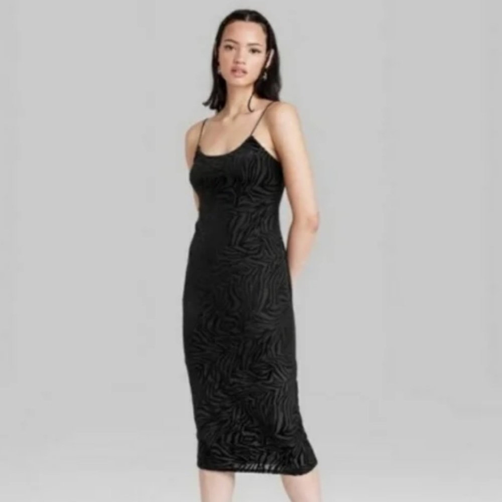 NWT Wild Fable Black Dress Medium